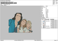 Photoflat 0204 Embroidery File 6 sizes