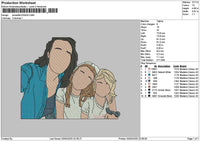 Photoflat 0204 Embroidery File 6 sizes