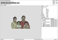 Photoflat 0207 Embroidery File 6 sizes