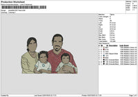 Photoflat 0207 Embroidery File 6 sizes
