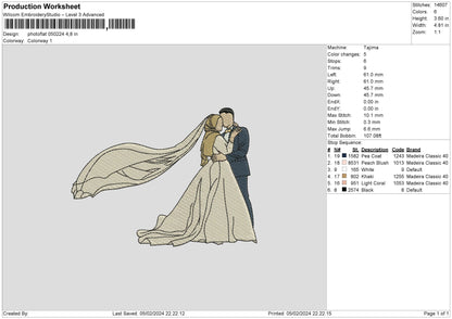 Photoflat 0502 Embroidery File 6 sizes