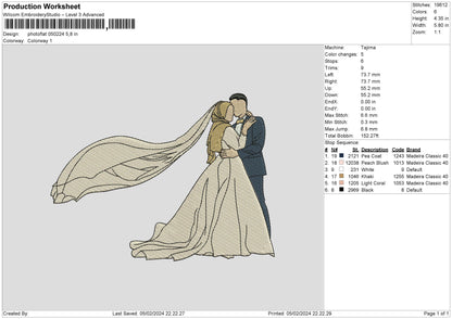 Photoflat 0502 Embroidery File 6 sizes