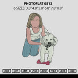 Photoline 0512 Embroidery File 6 sizes