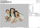 Photoflat 0709 Embroidery File 6 sizes