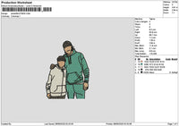 Photoflat 0709 Embroidery File 6 sizes