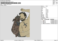 Photoflat 1006b Embroidery File 6 sizes
