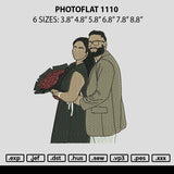 Photoflat 1110 Embroidery File 6 sizes