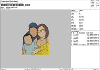 Photoflat 1306b Embroidery File 6 sizes