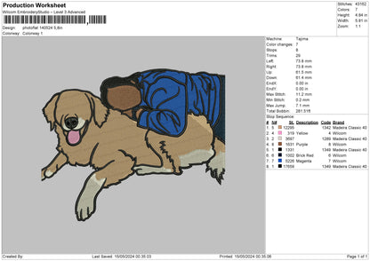 Photoflat 1405 Embroidery File 6 sizes