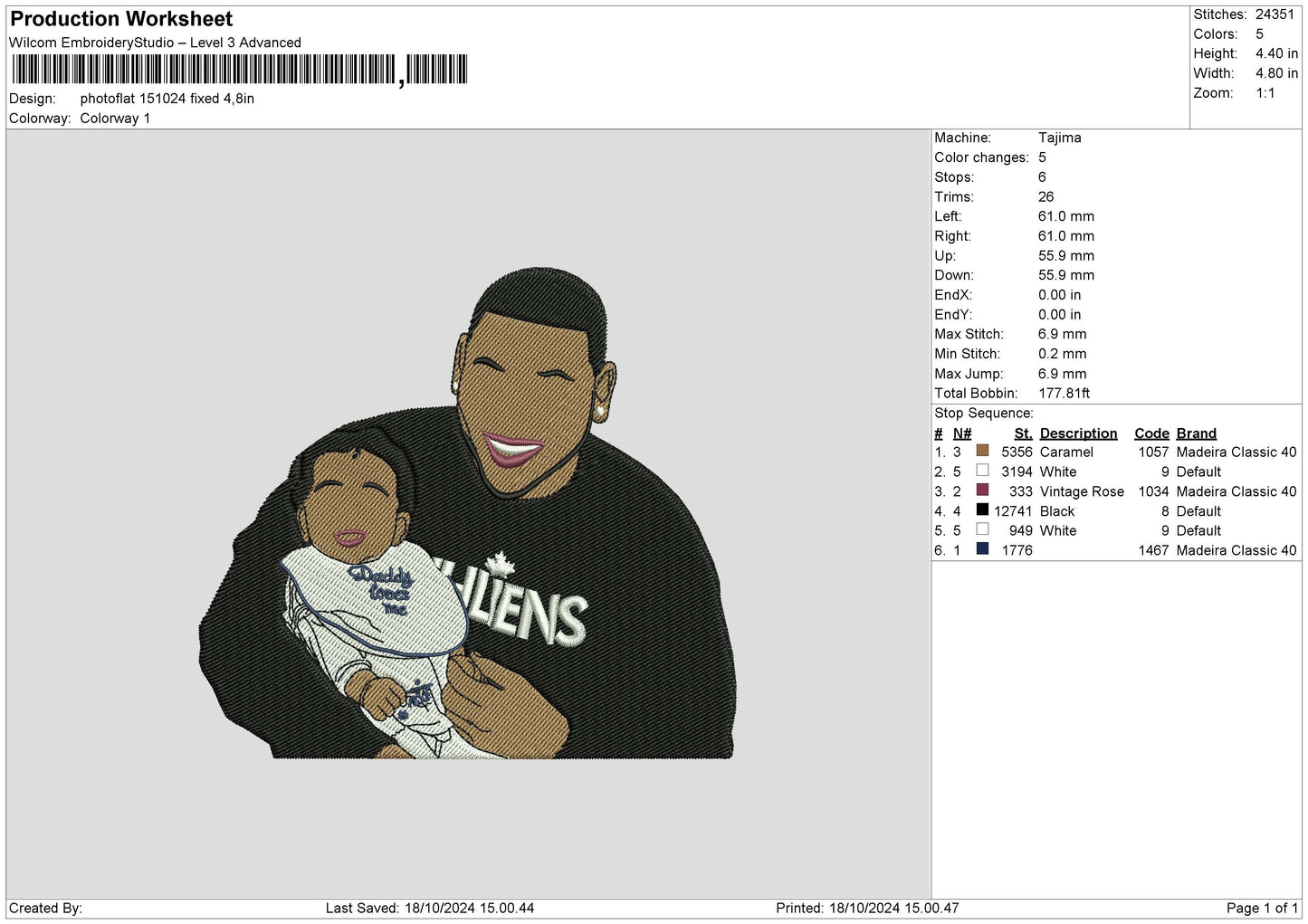 Photoflat 1510 Embroidery File 6 sizes