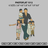 Photoflat 1512 Embroidery File 6 sizes