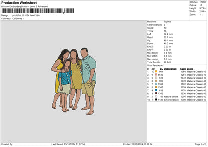 Photoflat 1610 Embroidery File 6 sizes