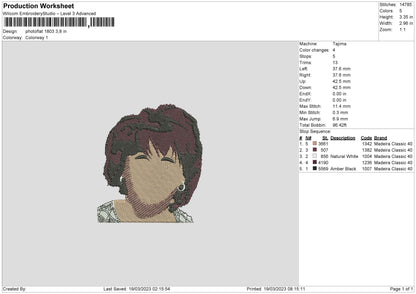 Photoflat 1803 Embroidery File 6 sizes
