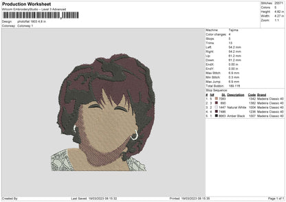Photoflat 1803 Embroidery File 6 sizes