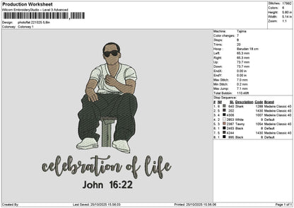 Photoflat 2210 Embroidery File 6 sizes