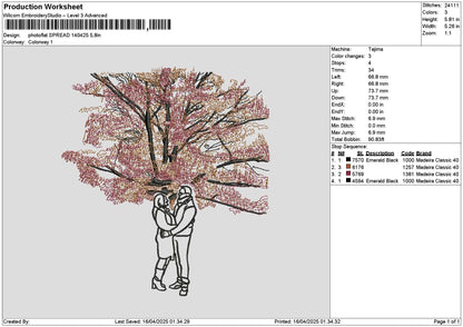 Photoline 0704 Embroidery File 6 sizes