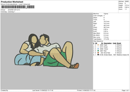 Photoflat V25 Embroidery File 5 sizes