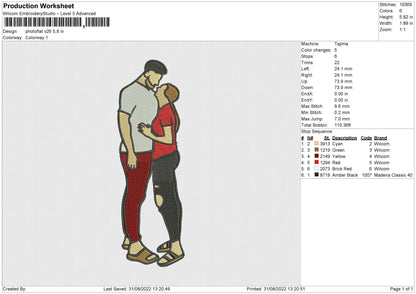 Photoflat V26 Embroidery File 5 sizes