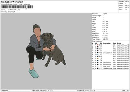 Photoflat V28 Embroidery File 6 sizes