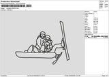 Photoline 0202 Embroidery File 6 sizes