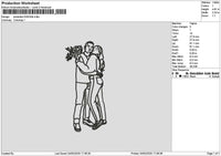 Photoline 0202b Embroidery File 6 sizes