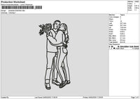 Photoline 0202b Embroidery File 6 sizes
