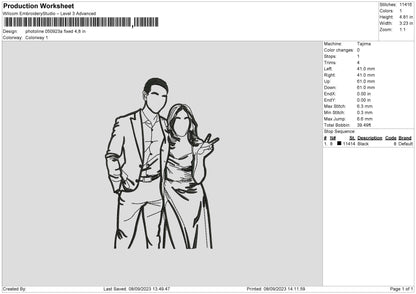 Photoline 0509 Embroidery File 6 sizes