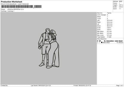 Photoline 0602a Embroidery File 6 sizes