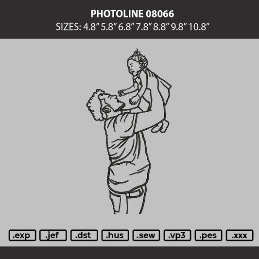 Photoline 080626 Embroidery Design File