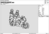 Photoline 0808 Embroidery File 6 sizes