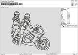 Photoline 0808 Embroidery File 6 sizes