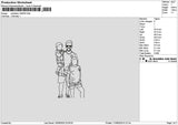 Photoline 1006 Embroidery File 6 sizes