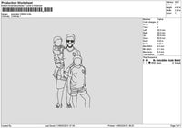 Photoline 1006 Embroidery File 6 sizes