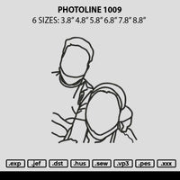 Photoline 1009 Embroidery File 6 sizes