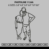 Photoline 1124a Embroidery File 6 sizes