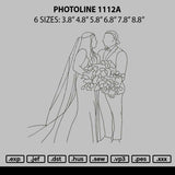 Photoline 1112a Embroidery File 6 sizes
