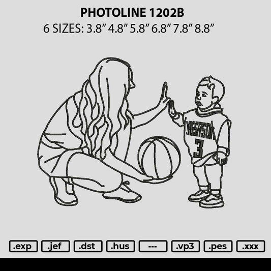 Photoline 1202b Embroidery File 6 sizes