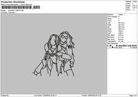 Photoline 1205 Embroidery File 6 sizes