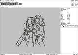 Photoline 1205 Embroidery File 6 sizes