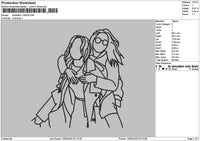 Photoline 1205 Embroidery File 6 sizes