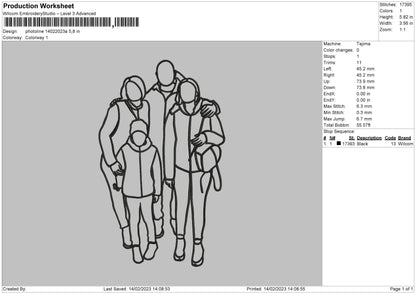 Photoline 1402 Embroidery File 6 sizes
