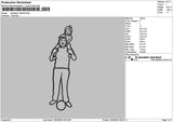 Photoline 1404 Embroidery File 6 sizes