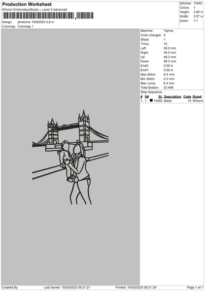 Photoline 1502 Embroidery File 6 sizes