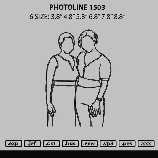 Photoline 1503 Embroidery File 6 sizes