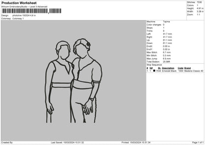 Photoline 1503 Embroidery File 6 sizes