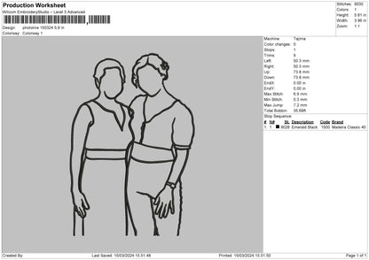 Photoline 1503 Embroidery File 6 sizes