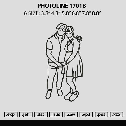 Photoline 1701b Embroidery File 6 sizes