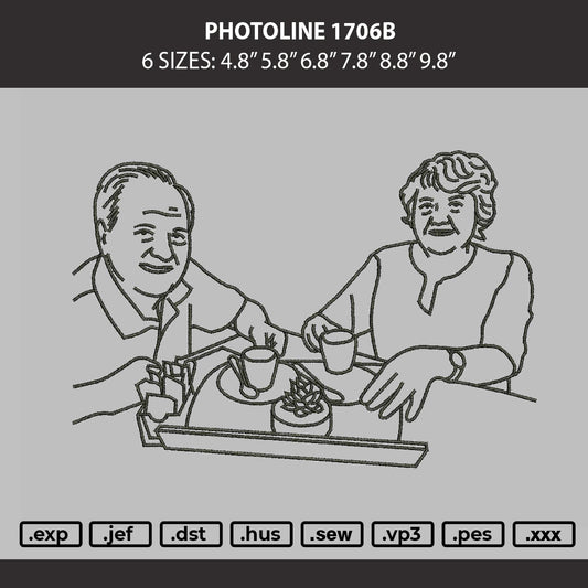 Photoline 1706b Embroidery Machine Design File 6 sizes