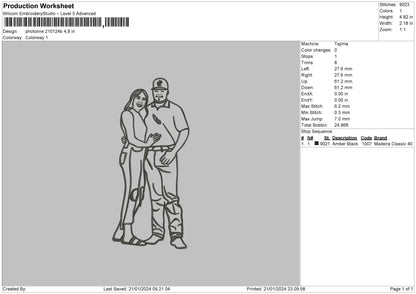 Photoline 2101b Embroidery File 6 sizes