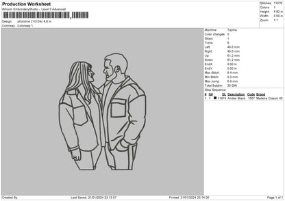 Photoline 2101c Embroidery File 6 sizes